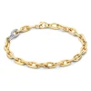 Armband bicolor briljant 0,50 crt.