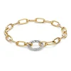 Armband bicolor briljant 0,42 crt.