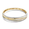 Armband bicolor briljant 1,03 crt.