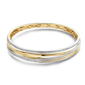 Armband bicolor briljant 1,03 crt.