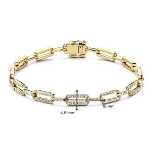 Armband geel briljant 1,00 crt.
