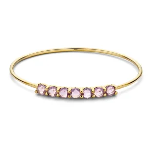Armband geelgoud edelsteen