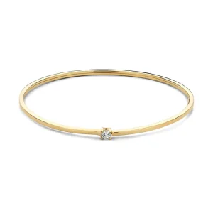 Armband geelgoud zirkonia