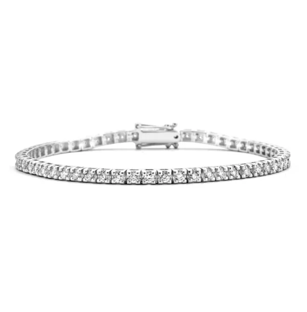 Armband witgoud briljant 2,01 crt.