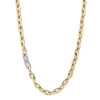 Collier bicolor briljant 0,50 crt.