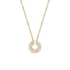 CP117177 Gouden ketting met diamant.