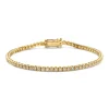 Geelgouden tennisarmband 1,00 crt. AG117198