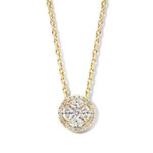 Gouden colliers met briljant | Een luxe en grote collectie halskettingen