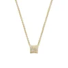 Gouden ketting met diamanten hanger CP117180