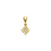HG117144 Geelgouden hanger met diamant