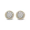 OK417342 Gouden oorstekers met diamant - Grote collectie 14kt gouden oorbellen