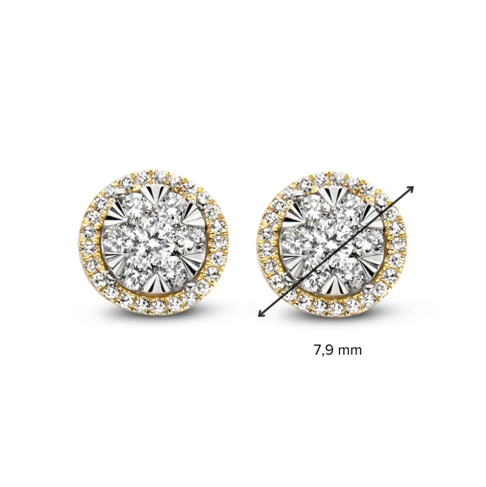 ok_gouden_oorstekers_met__2.webp OK417342 Gouden oorstekers met diamant - Grote collectie 14kt gouden oorbellen