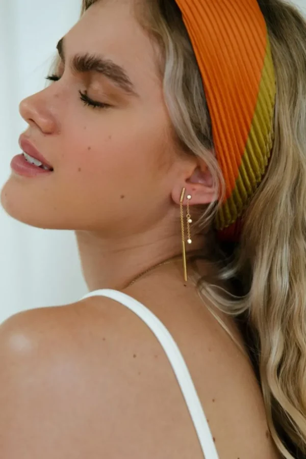 Oorbellen met hangende diamanten OG117150