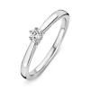 Ring witgoud briljant 0.09 crt.