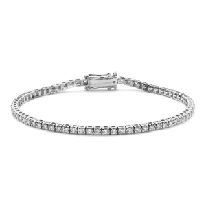 Witgouden tennisarmband met 0,95 crt. | Excellent Jewelry